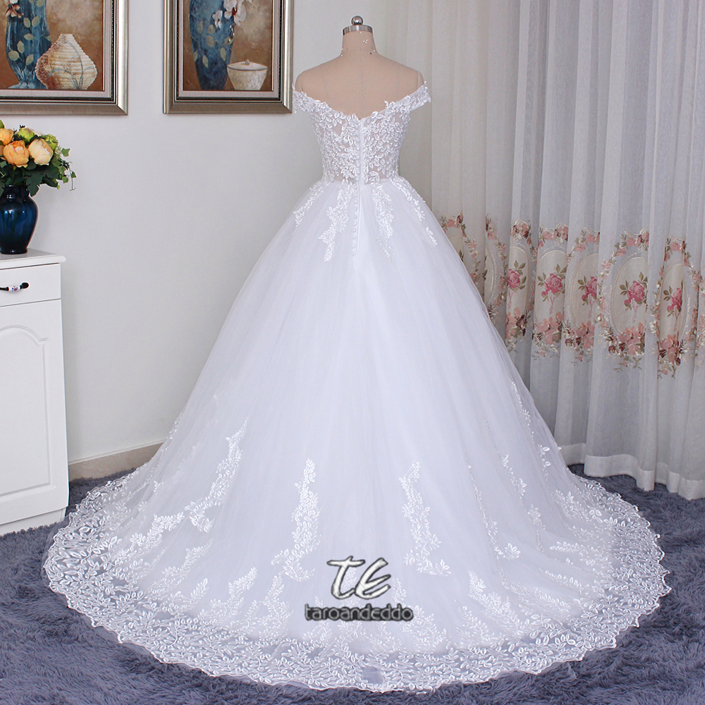 Wedding Dress Ball Applique Lace Bridal Gowns