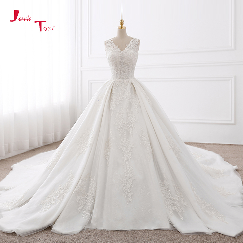 Lace Gorgeous Ball Gown Wedding Dresses