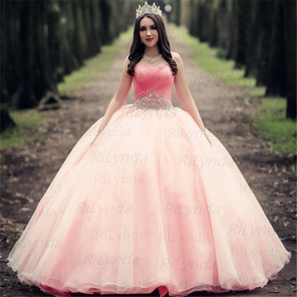Pink Princess Quinceanera Dresses